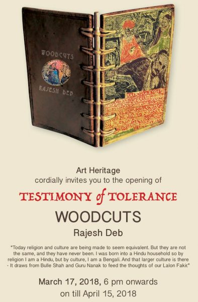 Testimony of Tolerance – Woodcuts