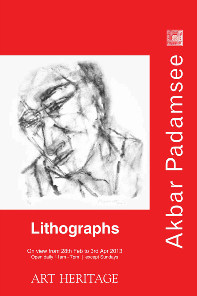 Akbar Padamsee: Lithographs